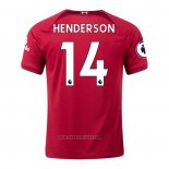 Liverpool Player Henderson Home Shirt 2022-2023