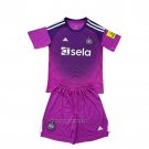 Newcastle United Goalkeeper Shirt Kids 2025-2026 Purple