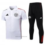 Polo Set del Ajax 2025-2026 White