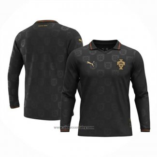 Portugal Special Shirt Long Sleeve 2025 Black
