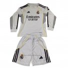Real Madrid Home Shirt Long Sleeve Kids 2025-2026