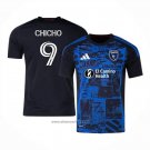 San Jose Earthquakes Player Cristian Arango Home Shirt 2025