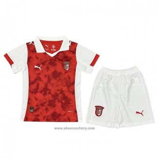 Sc Braga Home Shirt Kids 2025-2026