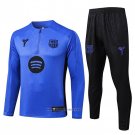 Sweatshirt Tracksuit Barcelona Kids 2025-2026 Blue Purple
