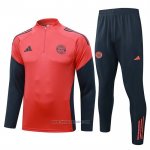 Sweatshirt Tracksuit Bayern Munich 2025-2026 Orange