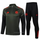 Sweatshirt Tracksuit Bayern Munich Kids 2025-2026 Green