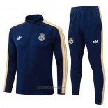 Sweatshirt Tracksuit Real Madrid Kids 2026-2027 Blue