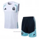 Tracksuit Argentina Without Sleeves 2025-2026 White