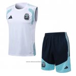 Tracksuit Argentina Without Sleeves 2025-2026 White