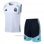 Tracksuit Argentina Without Sleeves 2025-2026 White