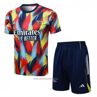 Tracksuit Arsenal Short Sleeve 2025-2026 Multicolor - Shorts