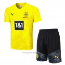 Tracksuit Borussia Dortmund Short Sleeve 2023-2024 Yellow - Shorts