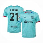 Barcelona Player F.de Jong Third Shirt 2023-2024