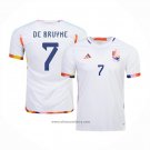Belgium Player de Bruyne Away Shirt 2022