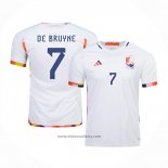 Belgium Player de Bruyne Away Shirt 2022