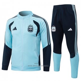 Jacket Tracksuit Argentina Kids 2025-2026 Blue