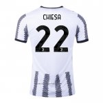 Juventus Player Chiesa Home Shirt 2022-2023