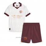 Manchester City Away Shirt Kids 2023-2024