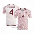 Mexico Player E.alvarez Away Shirt 2022