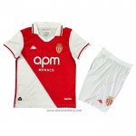 Monaco Home Shirt Kids 2024-2025