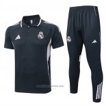 Polo Set del Real Madrid 2025-2026 Grey Pink