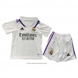 Real Madrid Home Shirt Kids 2022-2023