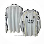 Real Madrid Home Shirt Long Sleeve 2025-2026