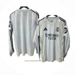 Real Madrid Home Shirt Long Sleeve 2025-2026