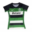 Sporting Home Shirt Womens 2024-2025