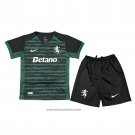 Sporting Special Shirt Kids 2025-2026 Green Black
