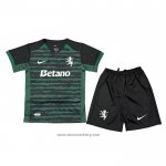 Sporting Special Shirt Kids 2025-2026 Green Black