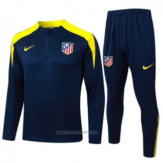 Sweatshirt Tracksuit Atletico Madrid Kids 2025-2026 Blue