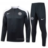 Sweatshirt Tracksuit Chelsea 2025-2026 Black