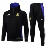 Sweatshirt Tracksuit Real Madrid 2024-2025 Black