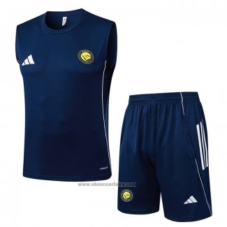 Tracksuit Al Nassr Without Sleeves 2025-2026 Blue