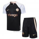 Tracksuit Chelsea Short Sleeve 2023-2024 Black - Shorts