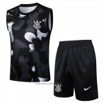 Tracksuit Corinthians Without Sleeves 2025-2026 Black