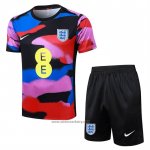 Tracksuit England Short Sleeve 2025-2026 Multicolor - Shorts