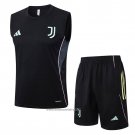 Tracksuit Juventus Without Sleeves 2025-2026 Black