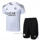 Tracksuit Paris Saint-Germain Jordan Short Sleeve 2025-2026 White - Shorts