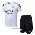 Tracksuit Paris Saint-Germain Jordan Short Sleeve 2025-2026 White - Shorts