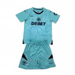 Wolves Home Goalkeeper Shirt Kids 2024-2025