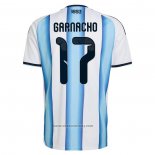 Argentina Player Alejandro Garnacho Home Shirt 2026