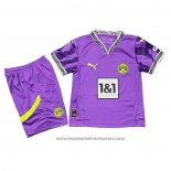 Borussia Dortmund Goalkeeper Shirt Special Shirt Kids 2024-2025 Purple