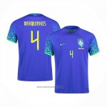 Brazil Player Marquinhos Away Shirt 2022