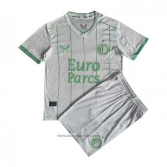 Feyenoord Third Shirt Kids 2023-2024
