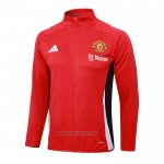 Jacket Manchester United 2024-2025 Red