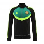 Jacket Manchester United 2024-2025 Black and Green