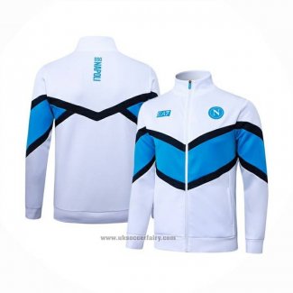 Jacket Napoli 2025-2026 White Blue