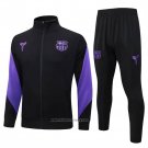 Jacket Tracksuit Barcelona 2025-2026 Black Purple